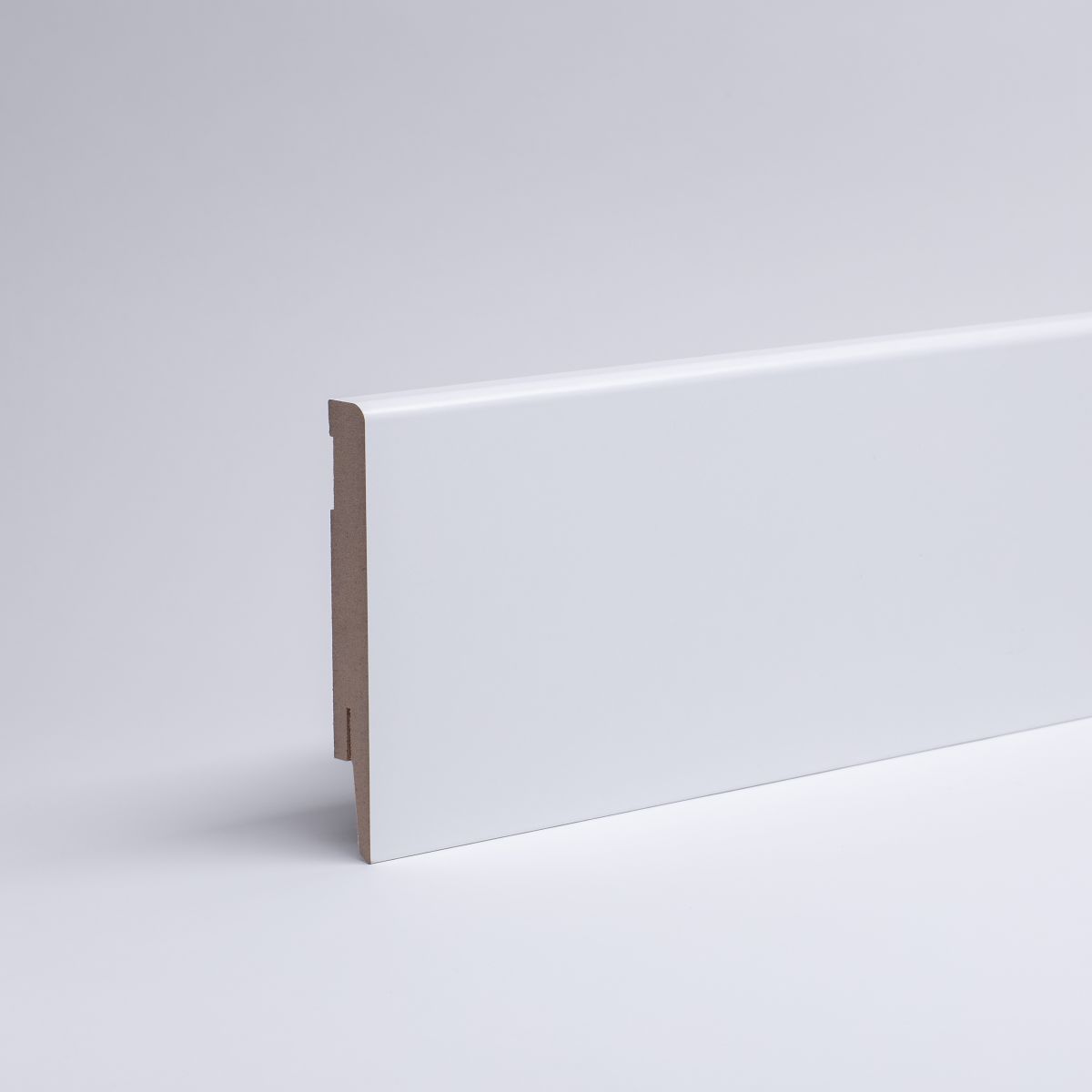 Sockelleiste Weimarer Profil 120 mm MDF - Weiß