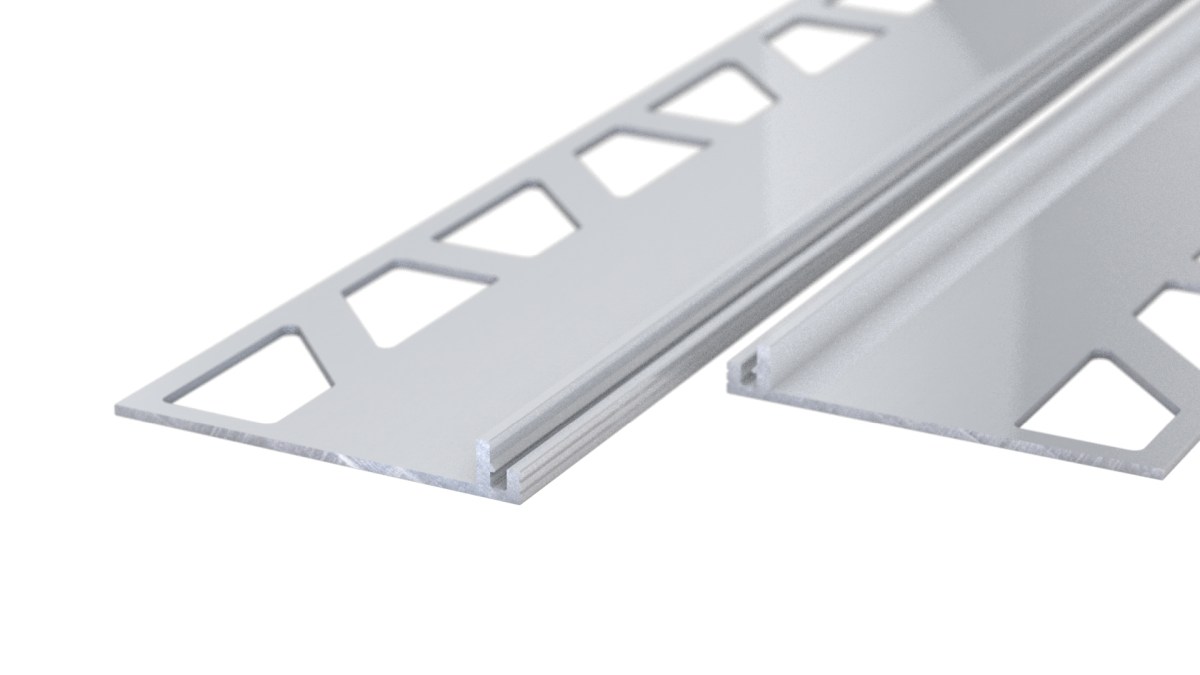 DilaTec 779 Expansion joint base profile - for coverings up to 6mm - natural aluminium 3m