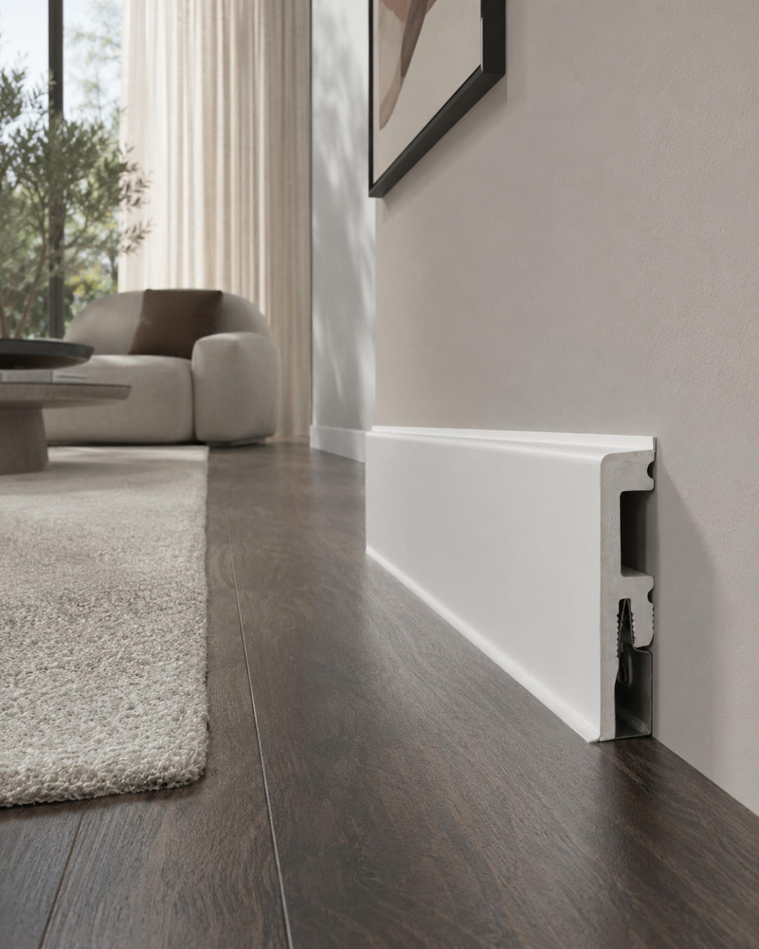 Prime-flex strip 75 mm white