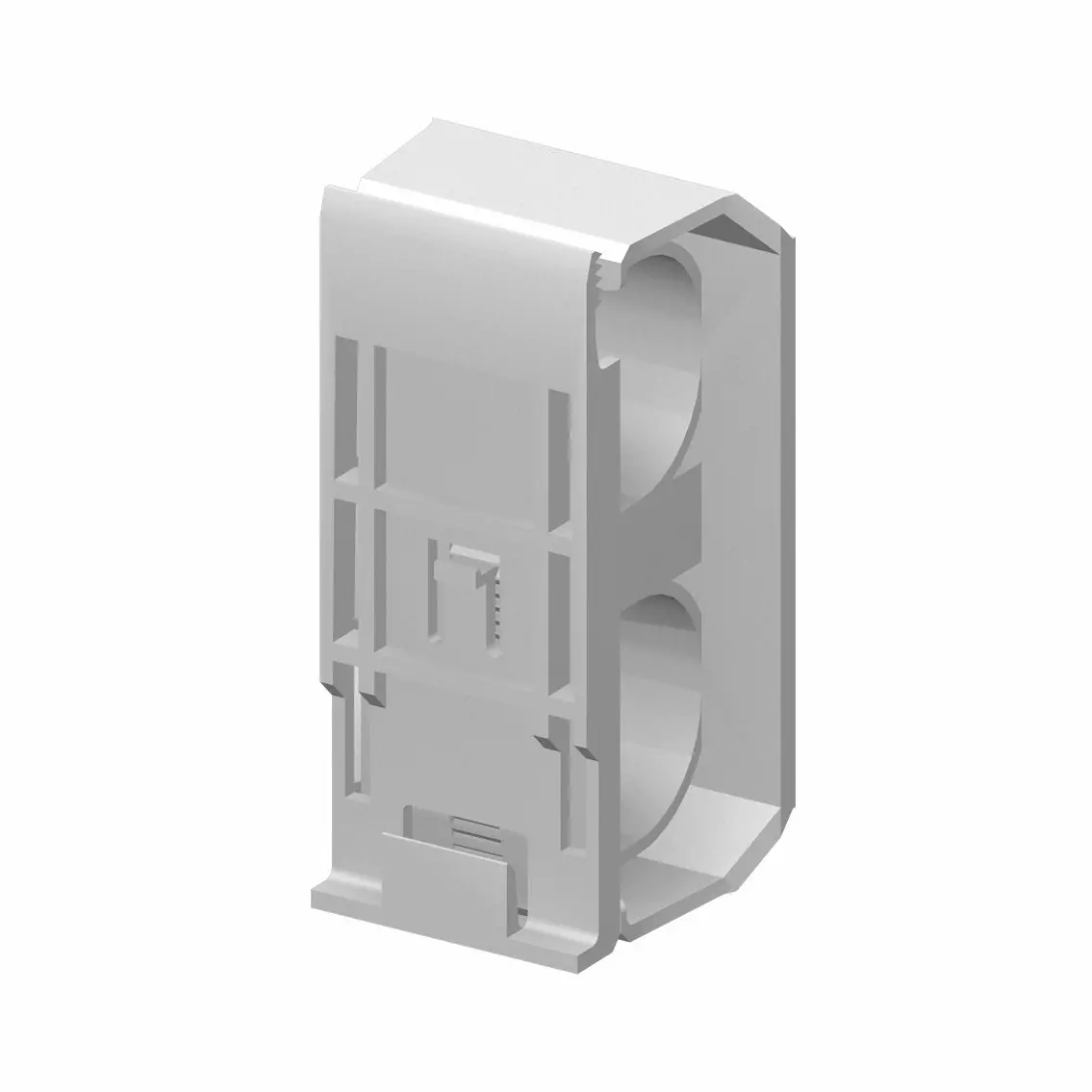 Clamp for heating pipe cladding before pipe laying