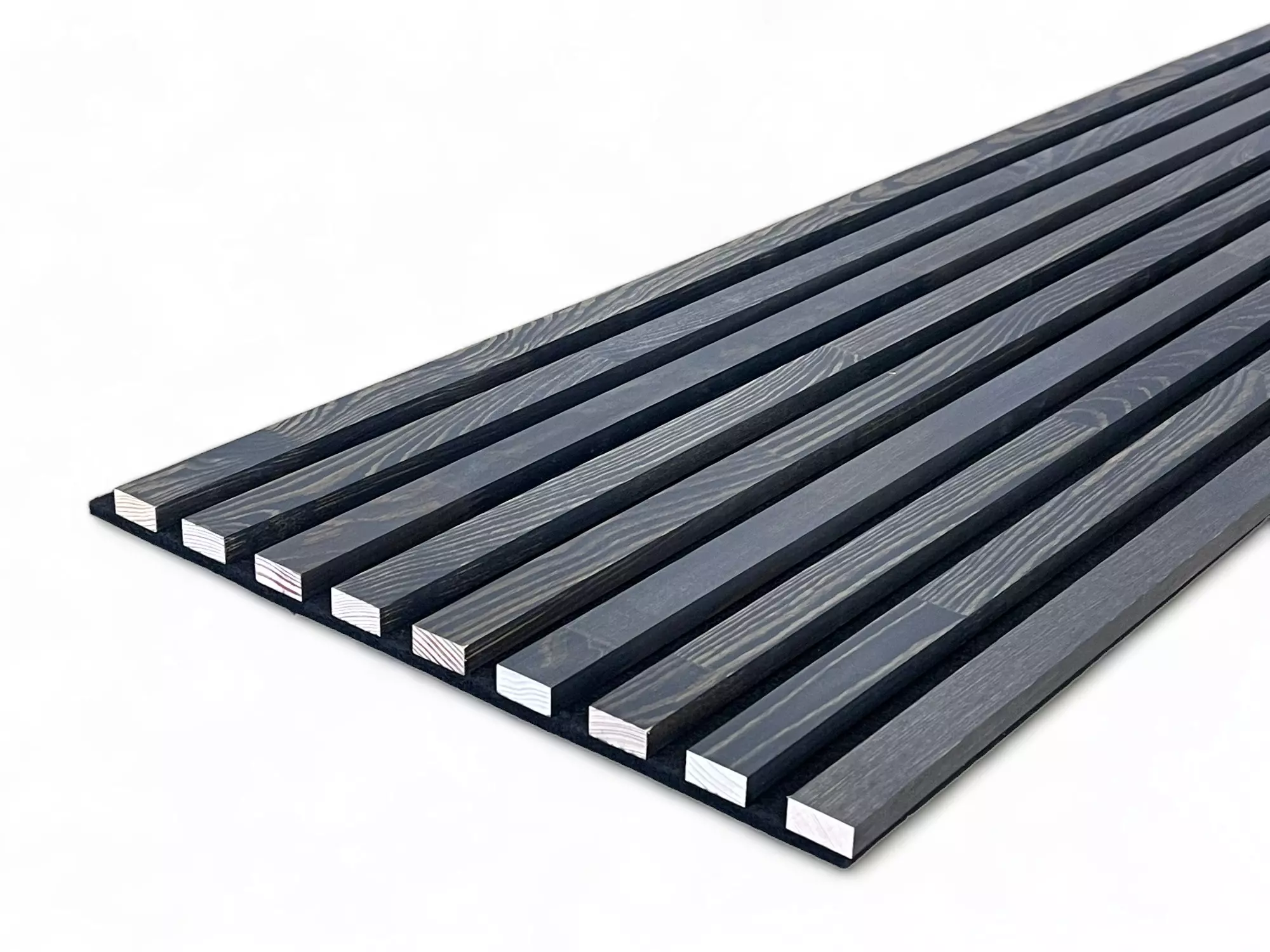 Muster für Massivholz Akustikpaneele Kiefer - Basalt