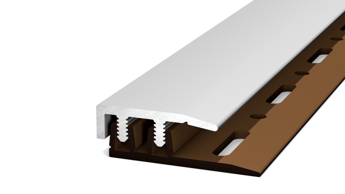 Border profile  for vinyl floor silver 2,70m Border profile  for vinyl floor silver 2,70m