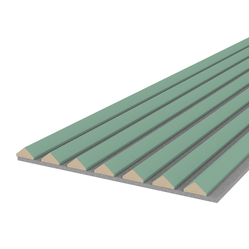 Sample K2 - Mint - Acoustic felt Grey Sample K2 - Mint - Acoustic felt Grey