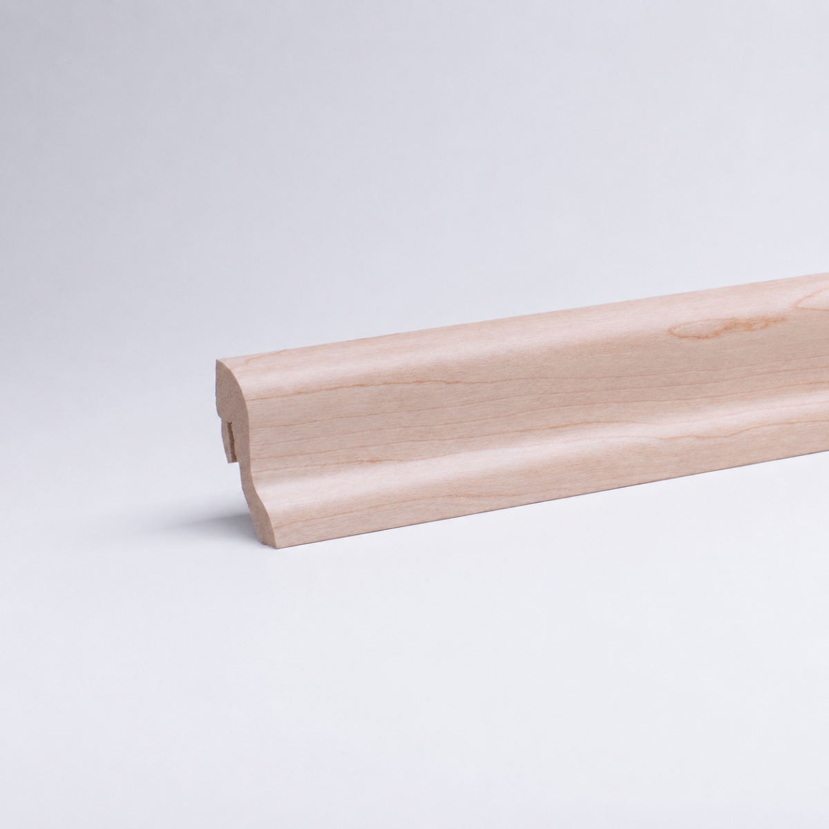 Sockelleiste mit Holzoptik 40 mm Ahorn natur