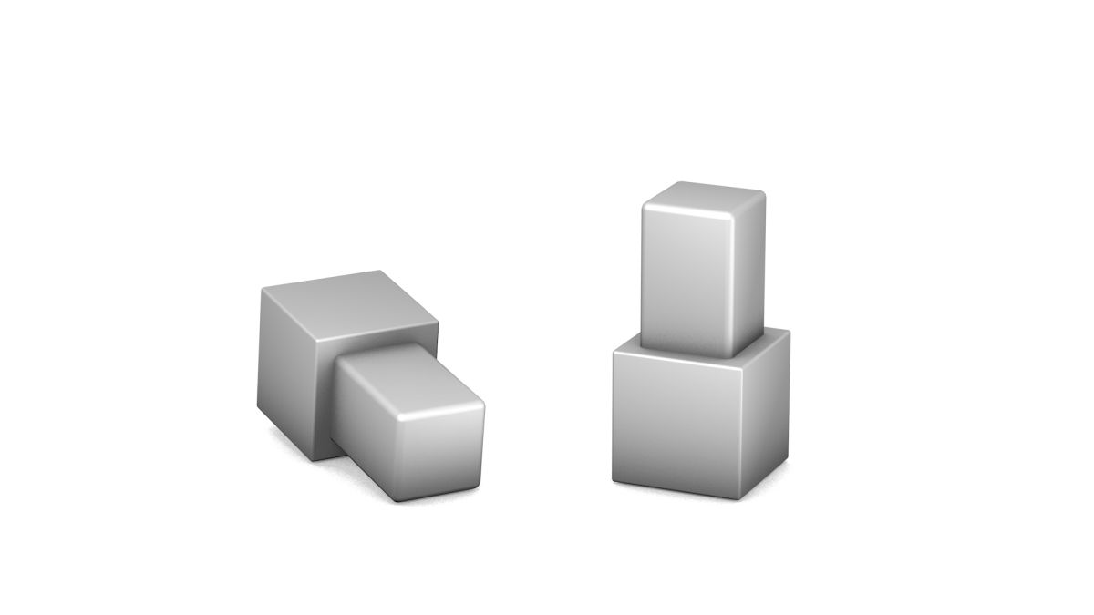Prinz Eckstück für Alu-Vierkantprofil 11 mm - Metallguss - Silber