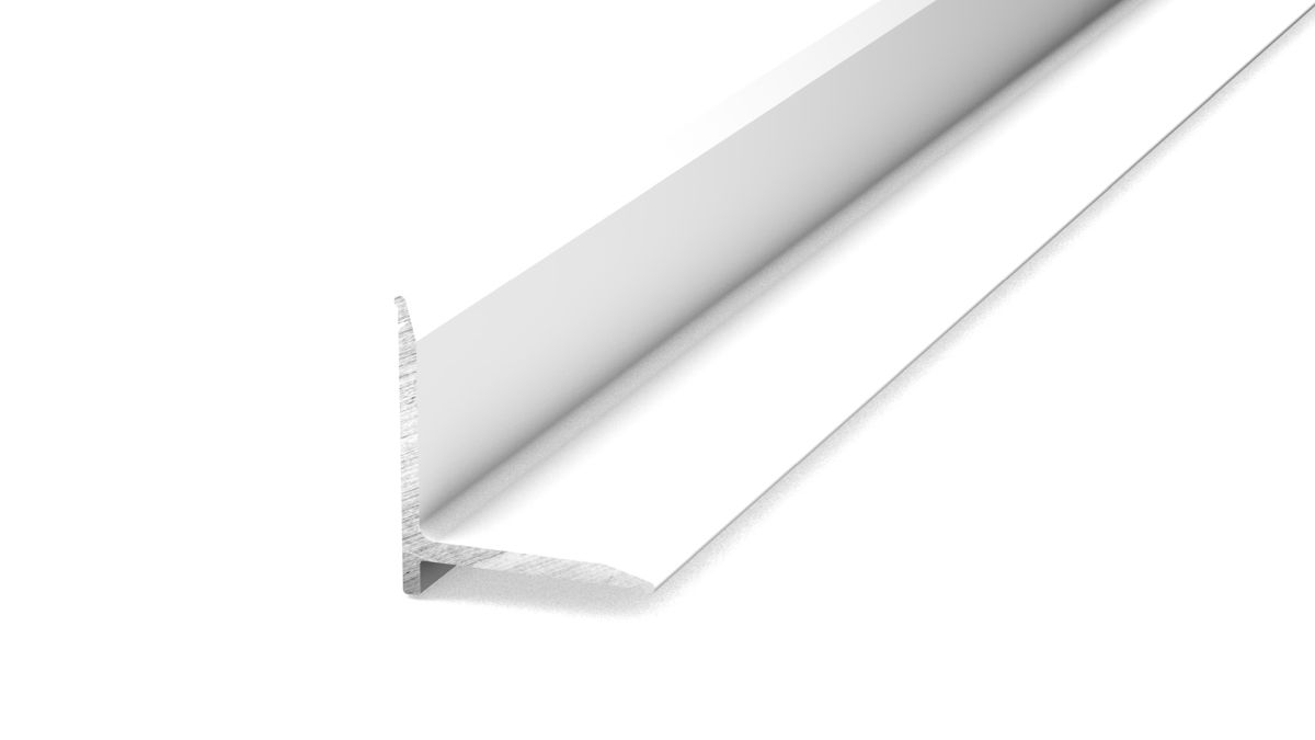 Wall Connection profile no. 298 - 13.1 x 13.1 mm White 2.50m Wall Connection profile no. 298 - 13.1 x 13.1 mm White 2.50m