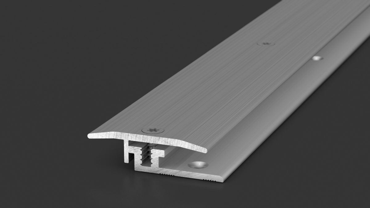 Prinz LPS Design Übergangsprofil 27 mm - Nr. 326 - Edelstahl gebürstet - 90 cm