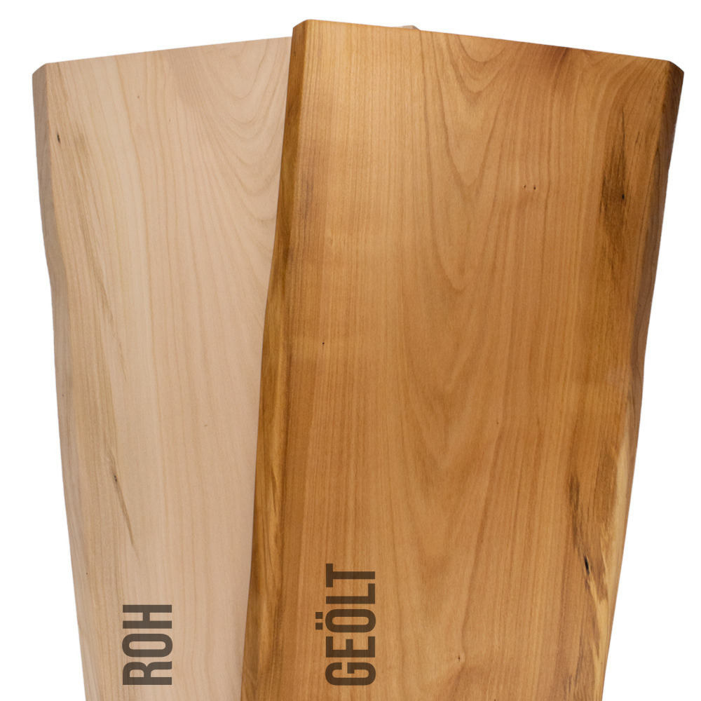 Tree slice, cherry slab 25 mm solid wood with tree edge - 18 - 25 cm Tree slice, cherry slab 25 mm solid wood with tree edge - 18 - 25 cm