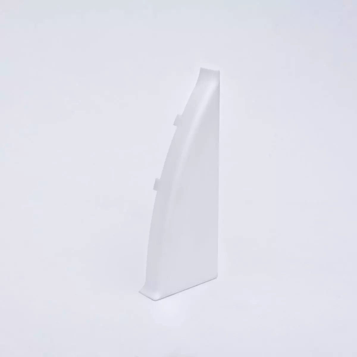 Abschluß rechts für Duo-Soft Flexleiste 65 mm Weiß