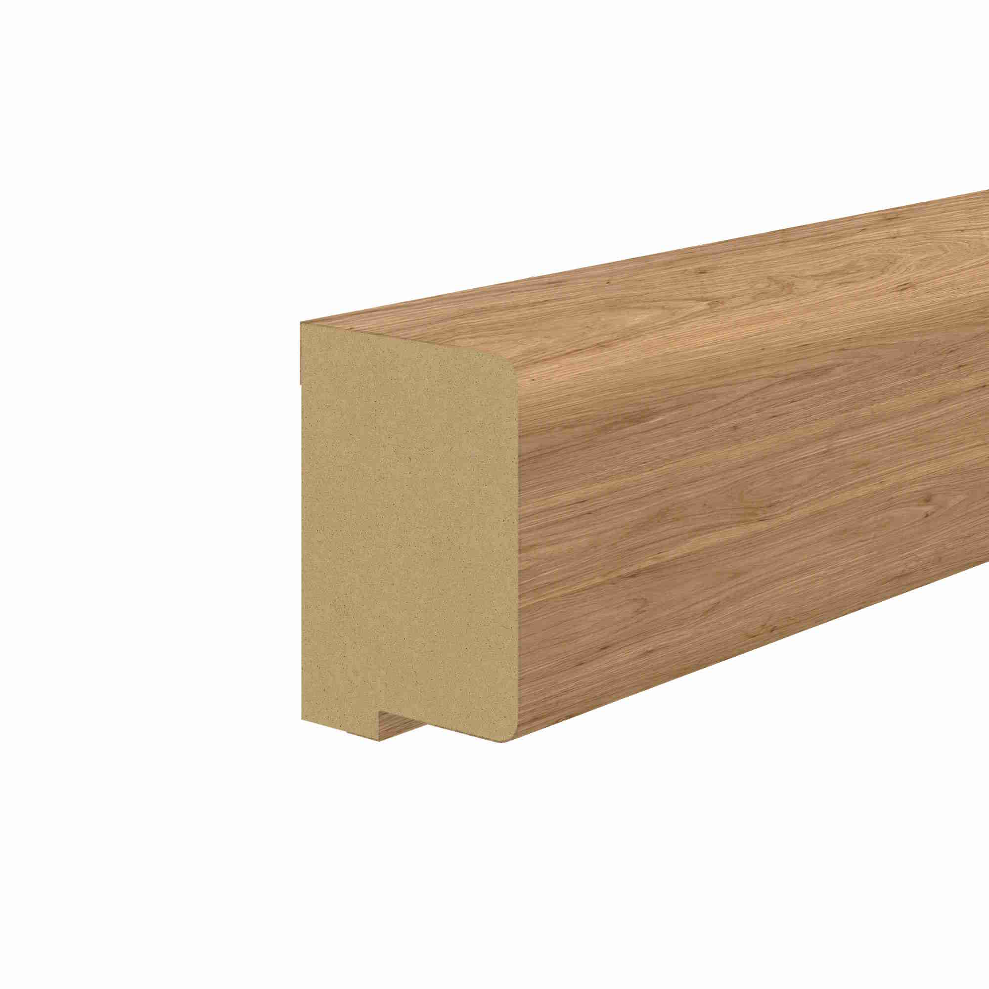 End lamella for acoustic panels 2600 x 400mm - natural oak End lamella for acoustic panels 2600 x 400mm - natural oak