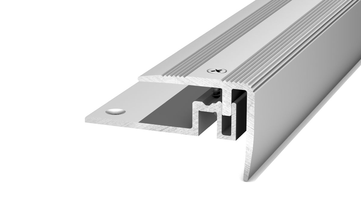 Stair nosing profil silver 1.00 m Stair nosing profil silver 1.00 m