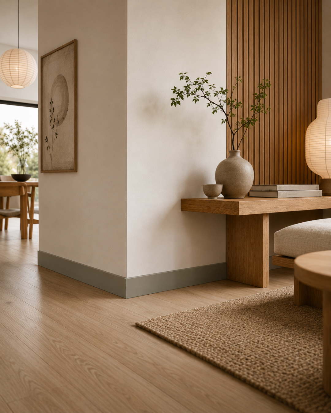 Decor skirting 60 mm olive
