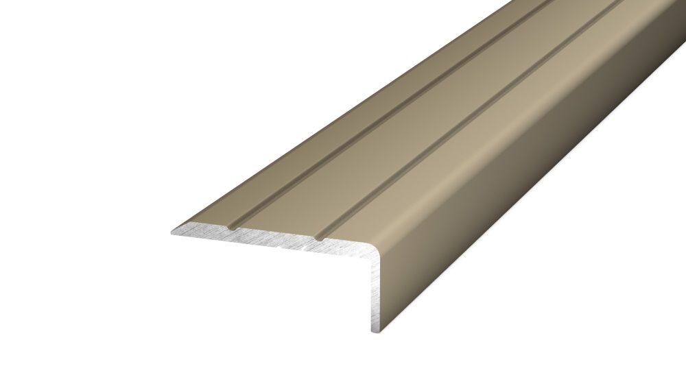 Winkelprofil 24,5 x 10 x 1.000 mm Edelstahl matt - selbstklebend
