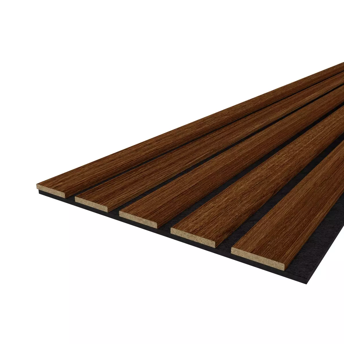 Akustikpaneel LX - Filzfarbe Schwarz 2600x400mm - verschiedene Farbe