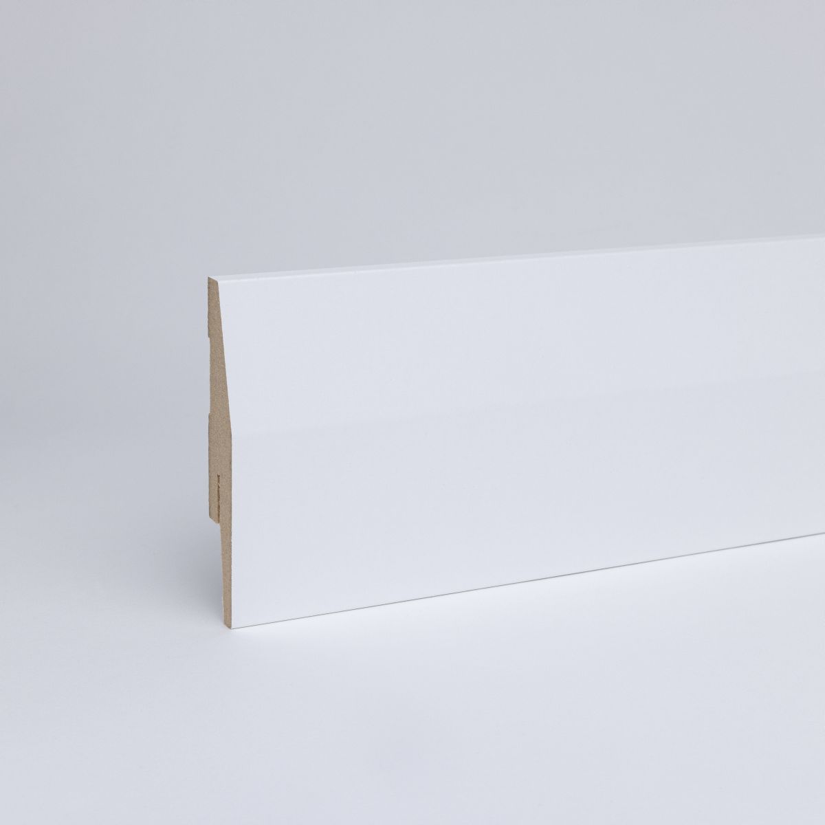 Cologne profile 85mm MDF - white Cologne profile 85mm MDF - white