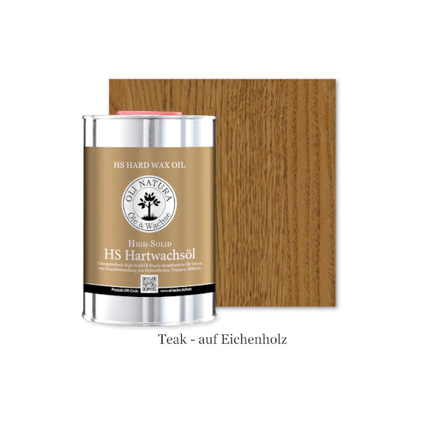OLI-NATURA - High Solid Hardwaxoil 1l Teak OLI-NATURA - High Solid Hardwaxoil 1l Teak