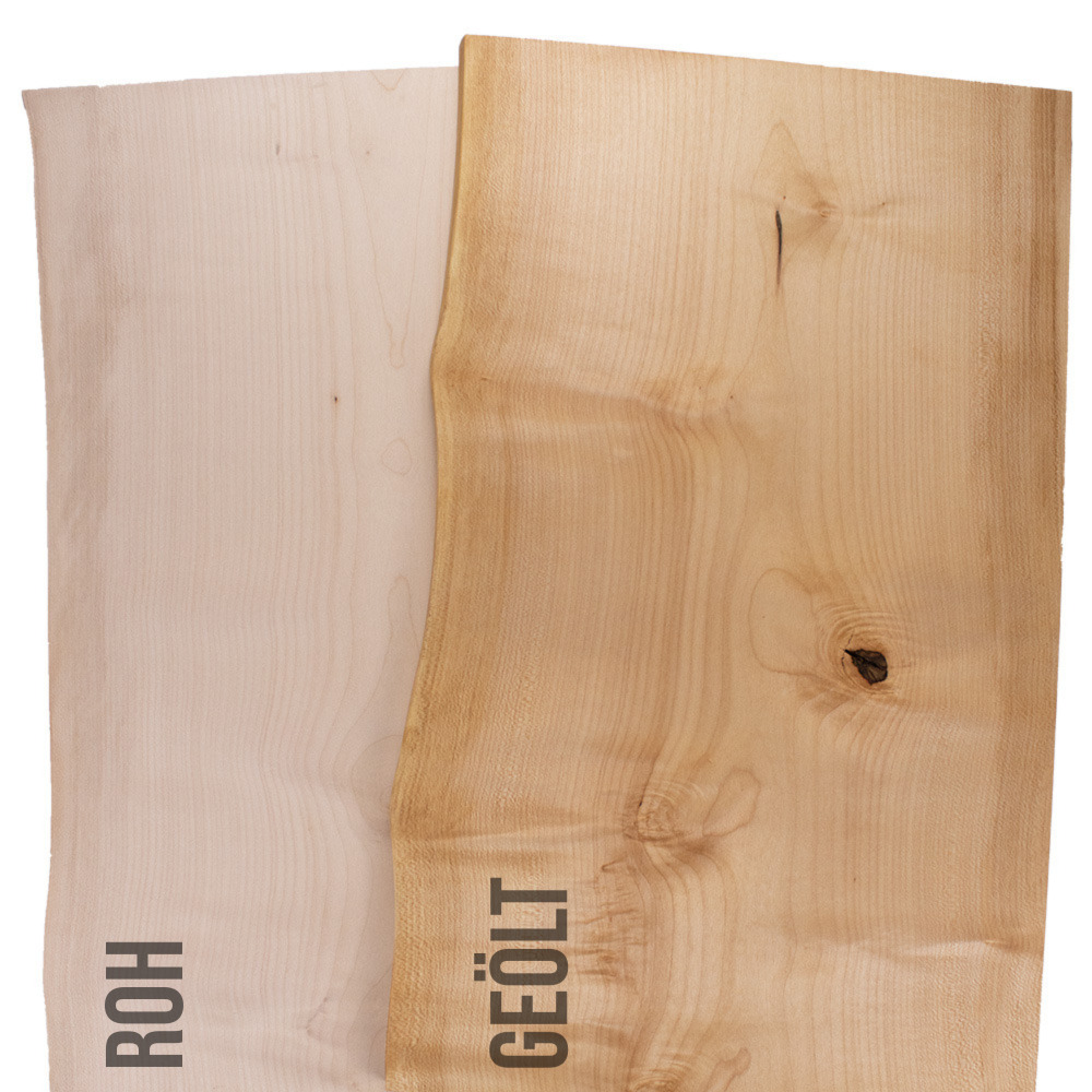 Maple board 25 mm rustic one-sided tree edge - depth 15 cm Maple board 25 mm rustic one-sided tree edge - depth 15 cm