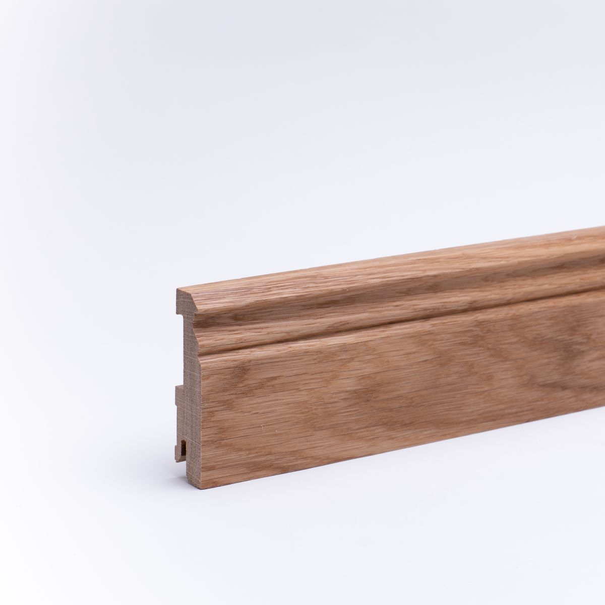 solid wood skirting 80mm with Berlin profile oiled oak solid wood skirting 80mm with Berlin profile oiled oak