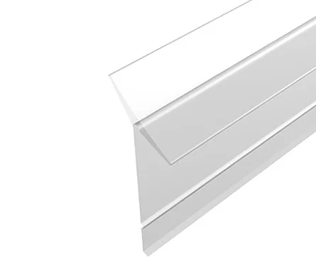 Dichtleiste Nieschenprofil Dichtung für Arbeitsplatte 4,20m verschiedene Farben