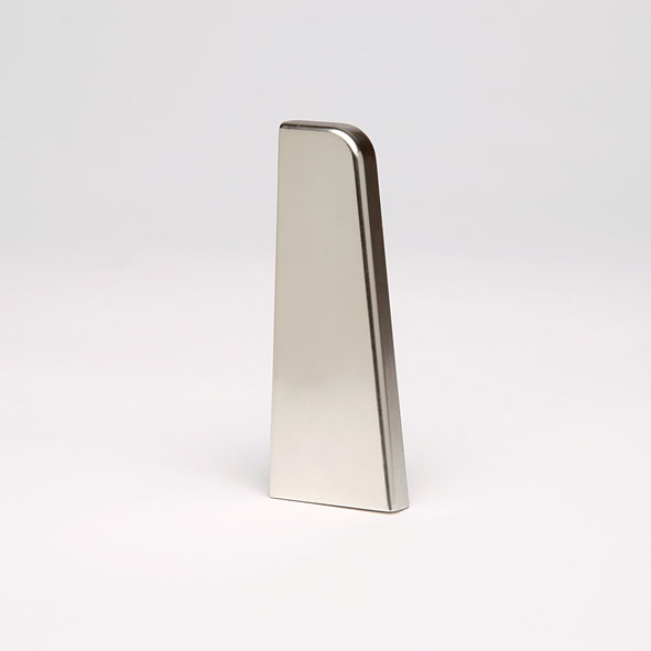 left end cap 60mm stainless steel / titanium left end cap 60mm stainless steel / titanium
