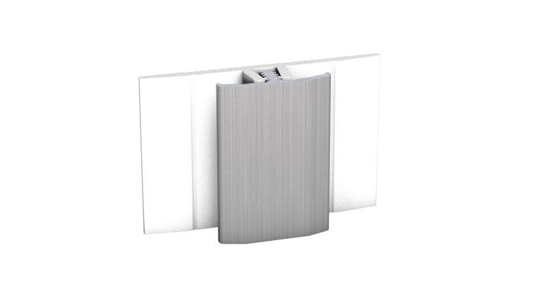 MuraTec aluminum connecting profile, stainless steel - for covering thicknesses 3 - 5 mm MuraTec aluminum connecting profile, stainless steel - for covering thicknesses 3 - 5 mm