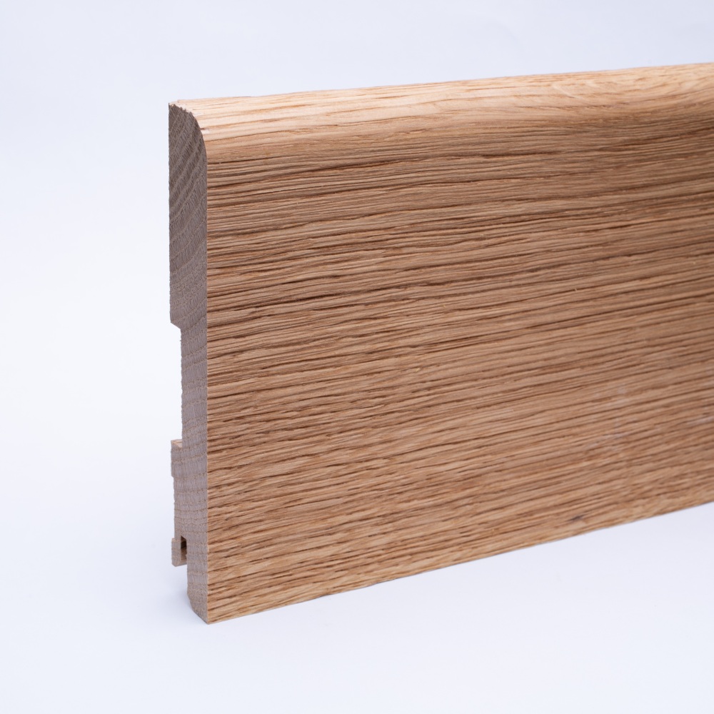 solid wood skirting 120mm with rounded front edge oiled oak solid wood skirting 120mm with rounded front edge oiled oak