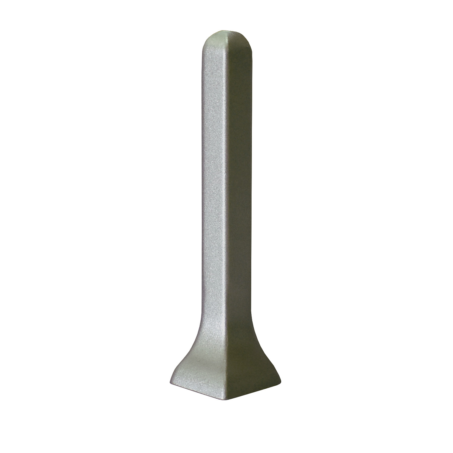 outer corner for metal skirting 70mms - high-grade steel matt optics outer corner for metal skirting 70mms - high-grade steel matt optics