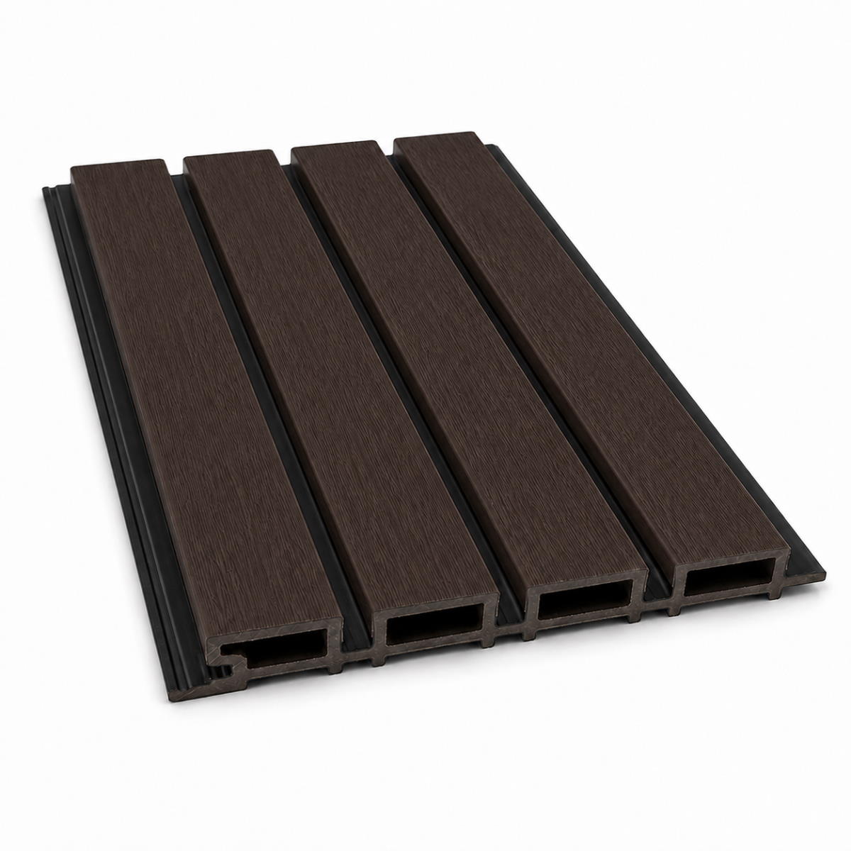 Sample | Outdoor WPC Wall Panel - Dark Brown