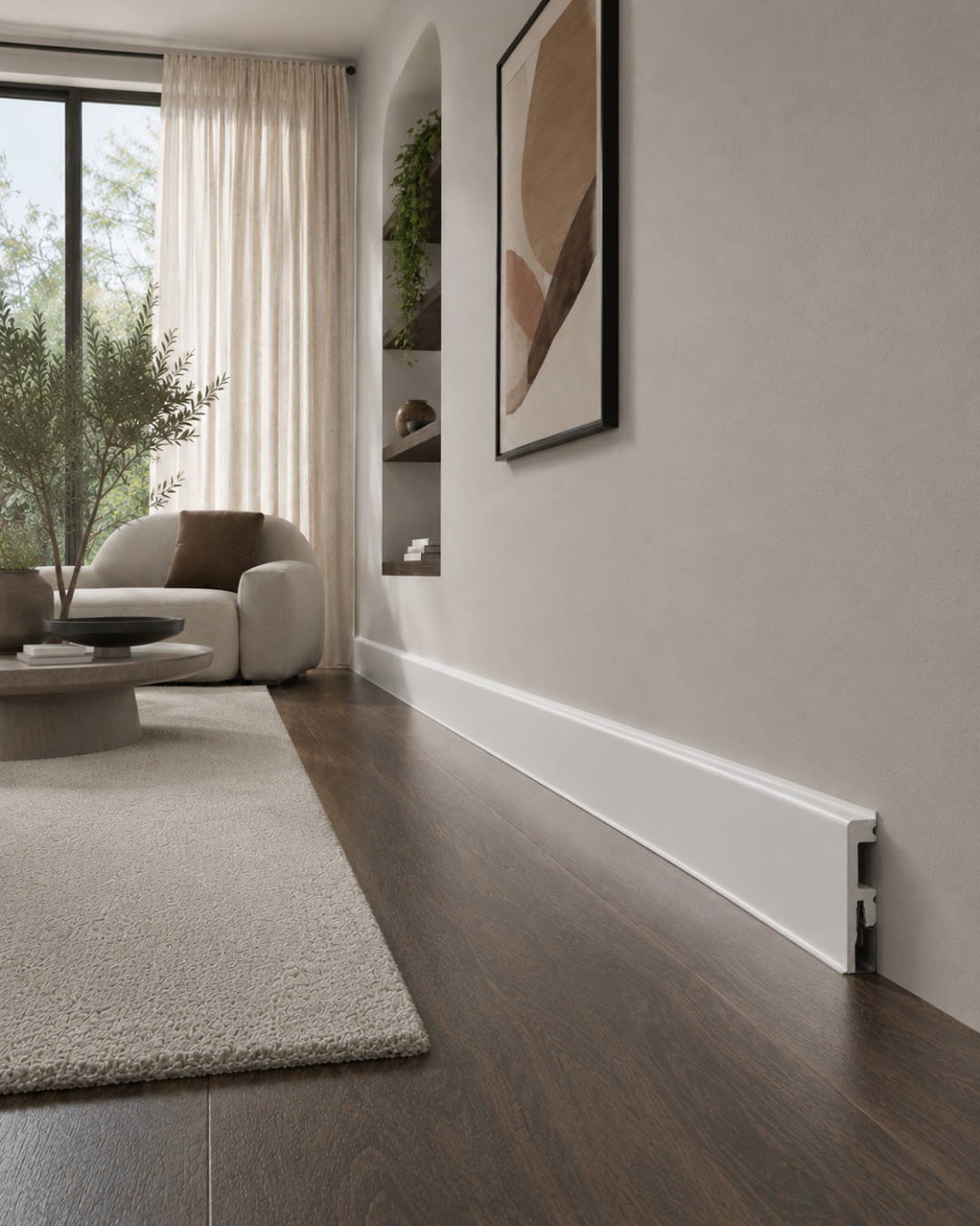 Prime-flex strip 75 mm white