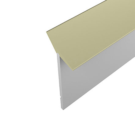 Sealing strip niche profile for worktop 4.20m vanilla Sealing strip niche profile for worktop 4.20m vanilla
