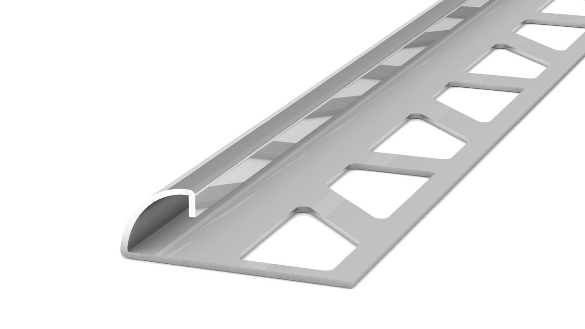 Prinz Viertelkreisprofil 8 mm - Nr. 753 - Edelstahl glänzend - 250 cm
