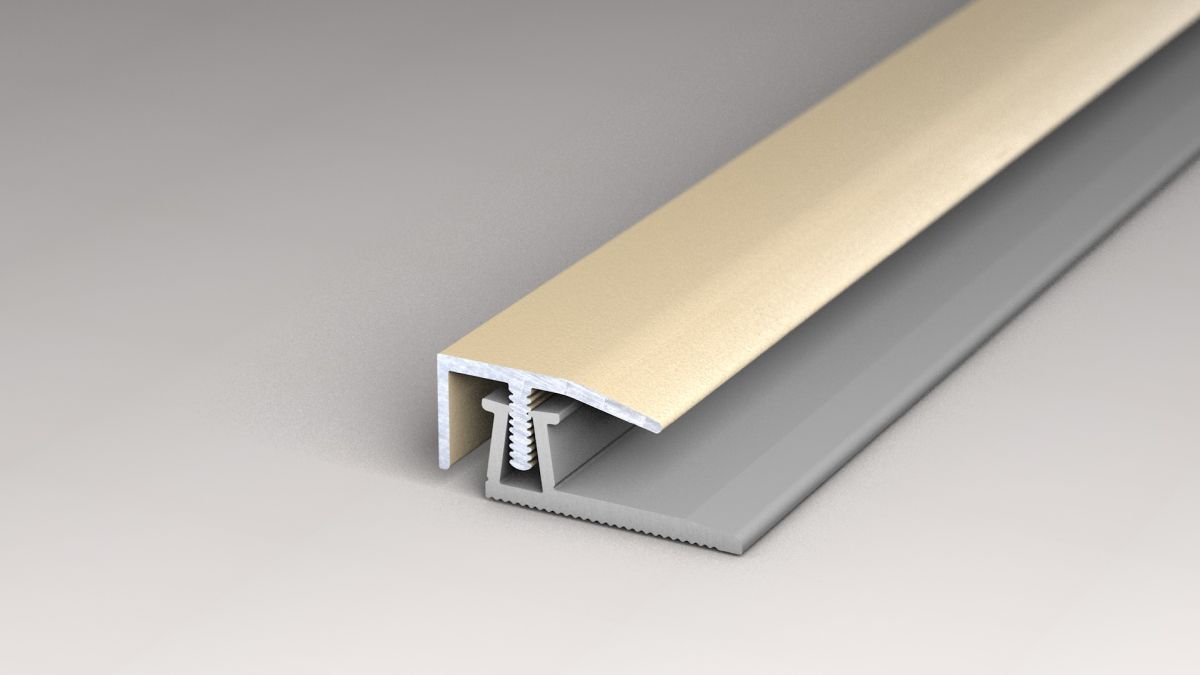 Prinz Eco-Clip Abschlussprofil 20 x 10 mm - Nr. 442 - Sahara - 90 cm