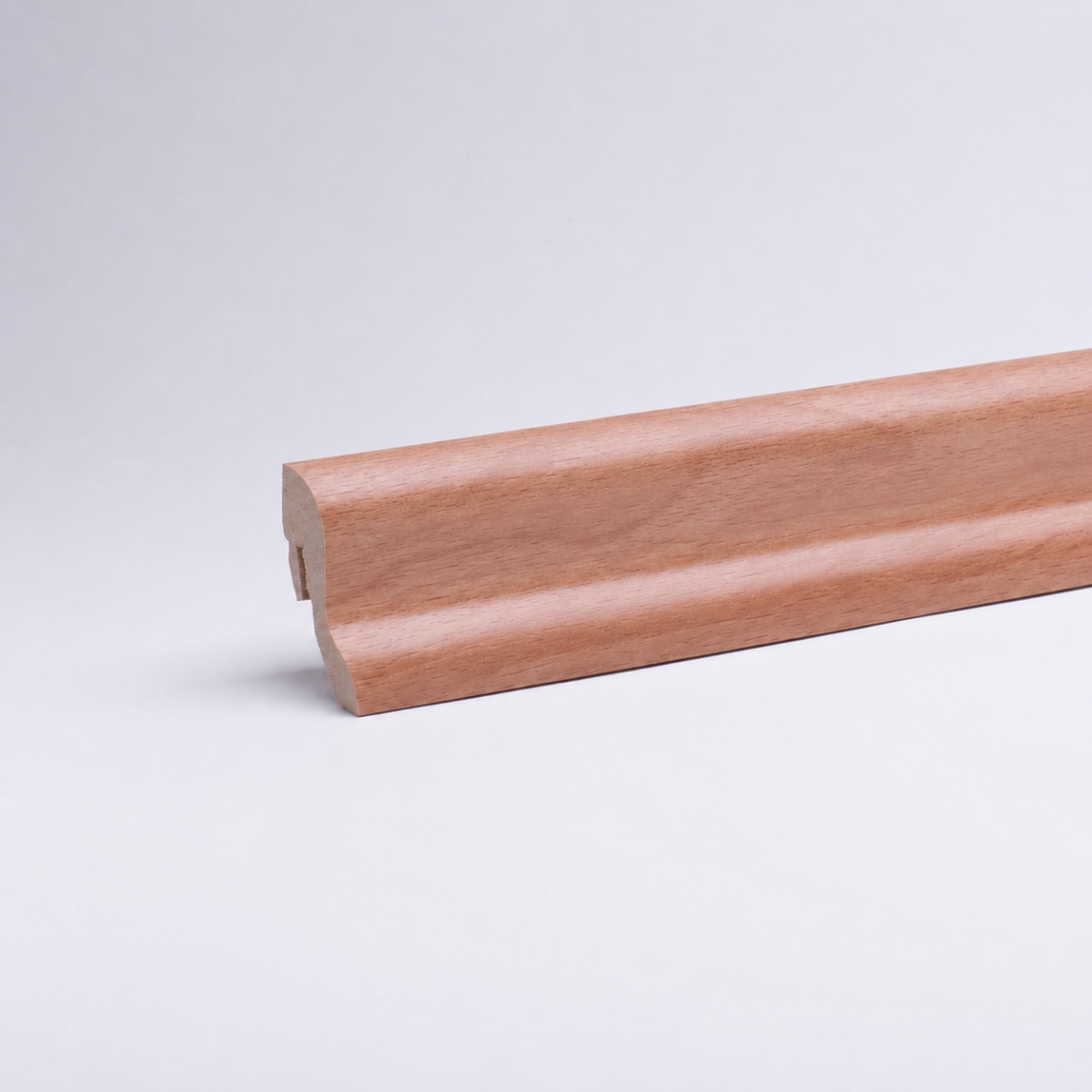 Sockelleiste mit Holzoptik 40 mm Buche gebeizt
