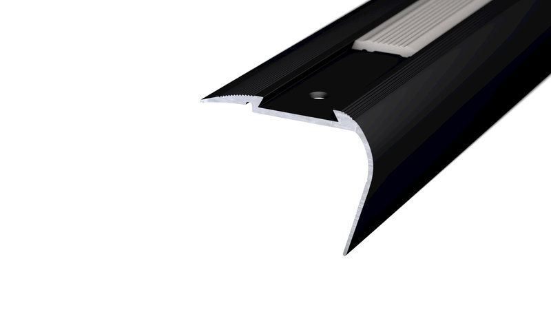 Prinz Kombi-Profil 63 x 50 mm - Nr. 199 - Schwarz RAL 9005 - 250 cm