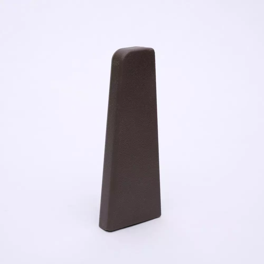 Abschluss rechts 60 mm Grau braun