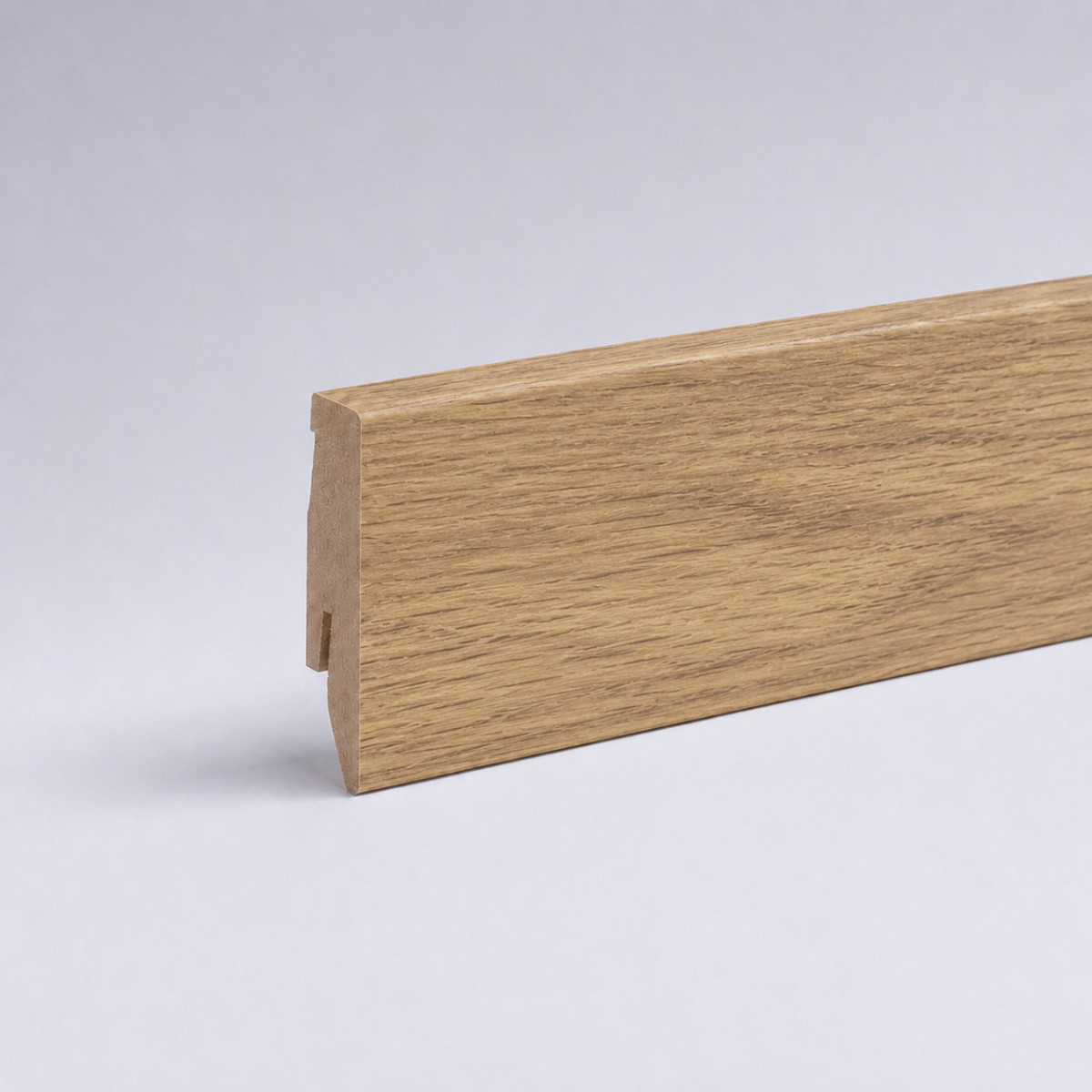 Sockelleiste mit Holzoptik 60 mm Eiche Natur