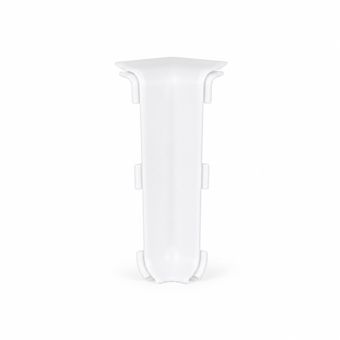 Inside corner for Duo-Flex strip 80mm white