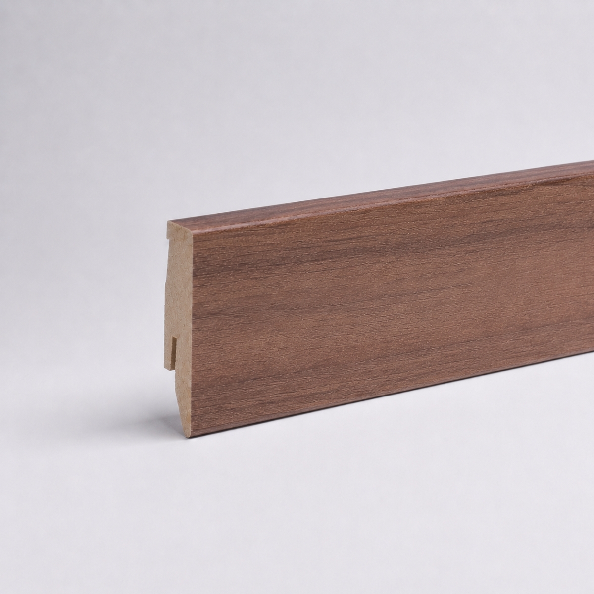 Sockelleiste mit Holzoptik 60 mm Zebrano