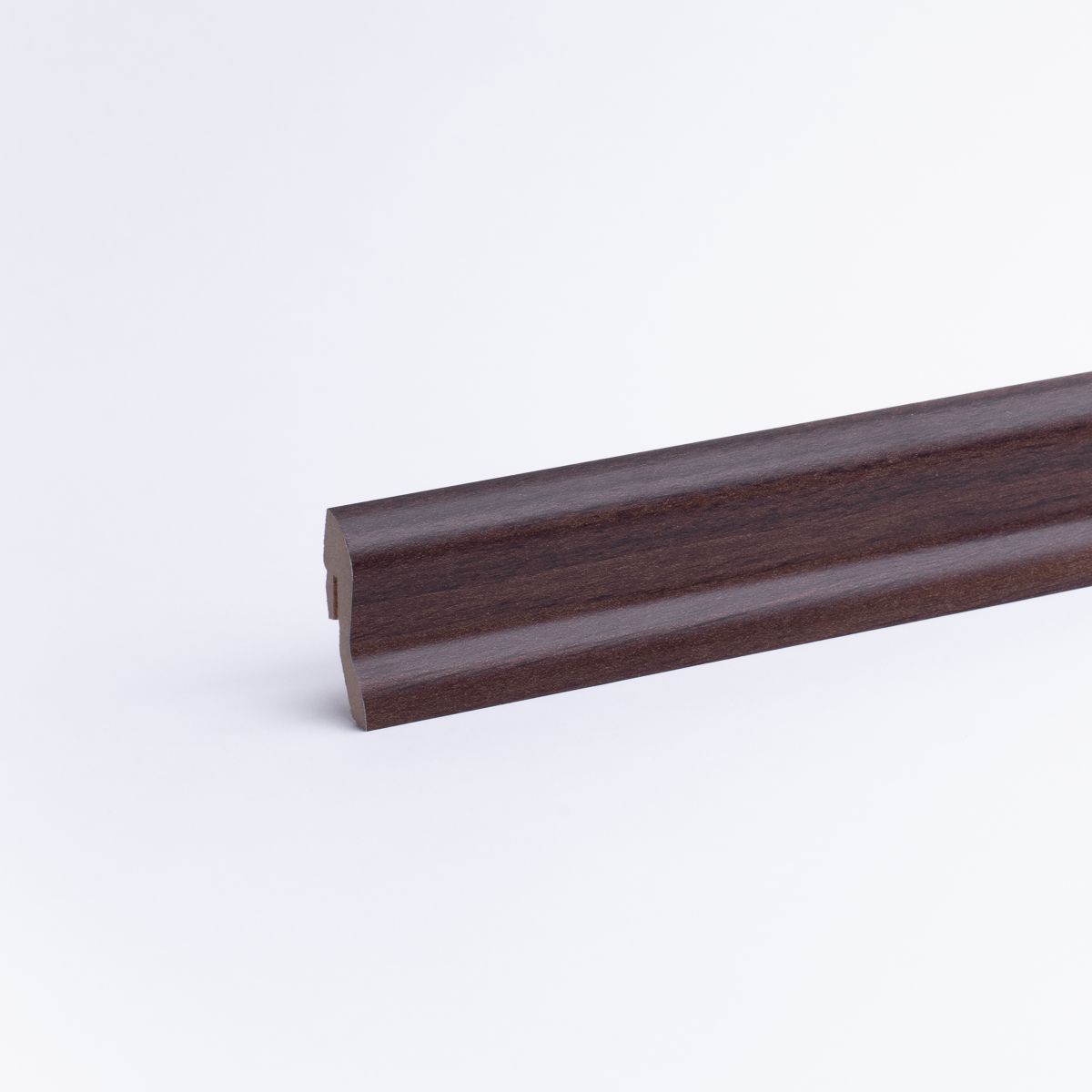 Sockelleiste mit Holzoptik 40mm Nussbaum