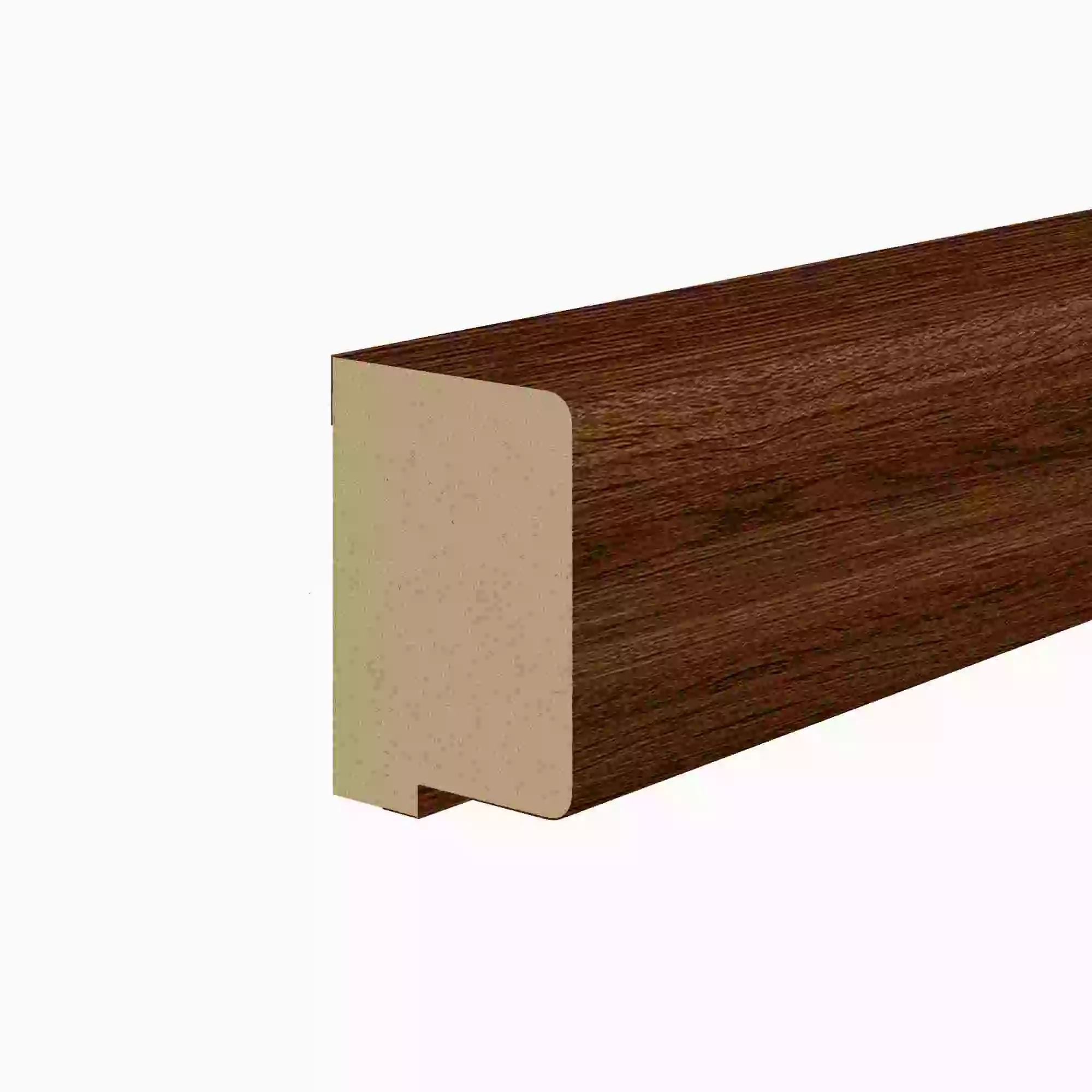 Abschlussleiste für Akustikpaneele 400 x 2600 mm -  Eiche dunkel