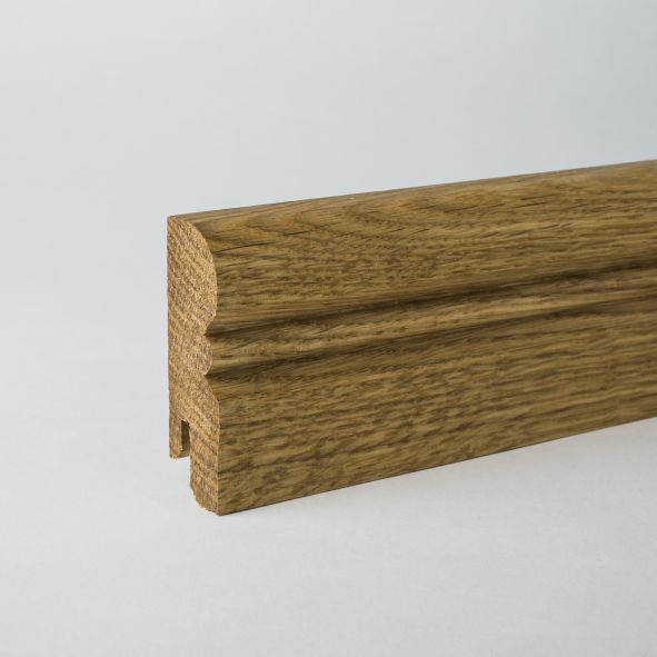 Solid wood skirting Alt Reno profile 60mm - oak oiled Solid wood skirting Alt Reno profile 60mm - oak oiled