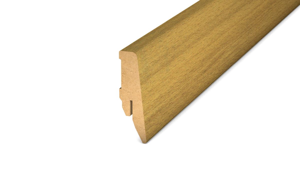 Prinz MDF-Sockelleiste 18 x 58 mm - Nr. 809 - Buche Royal - 250 cm