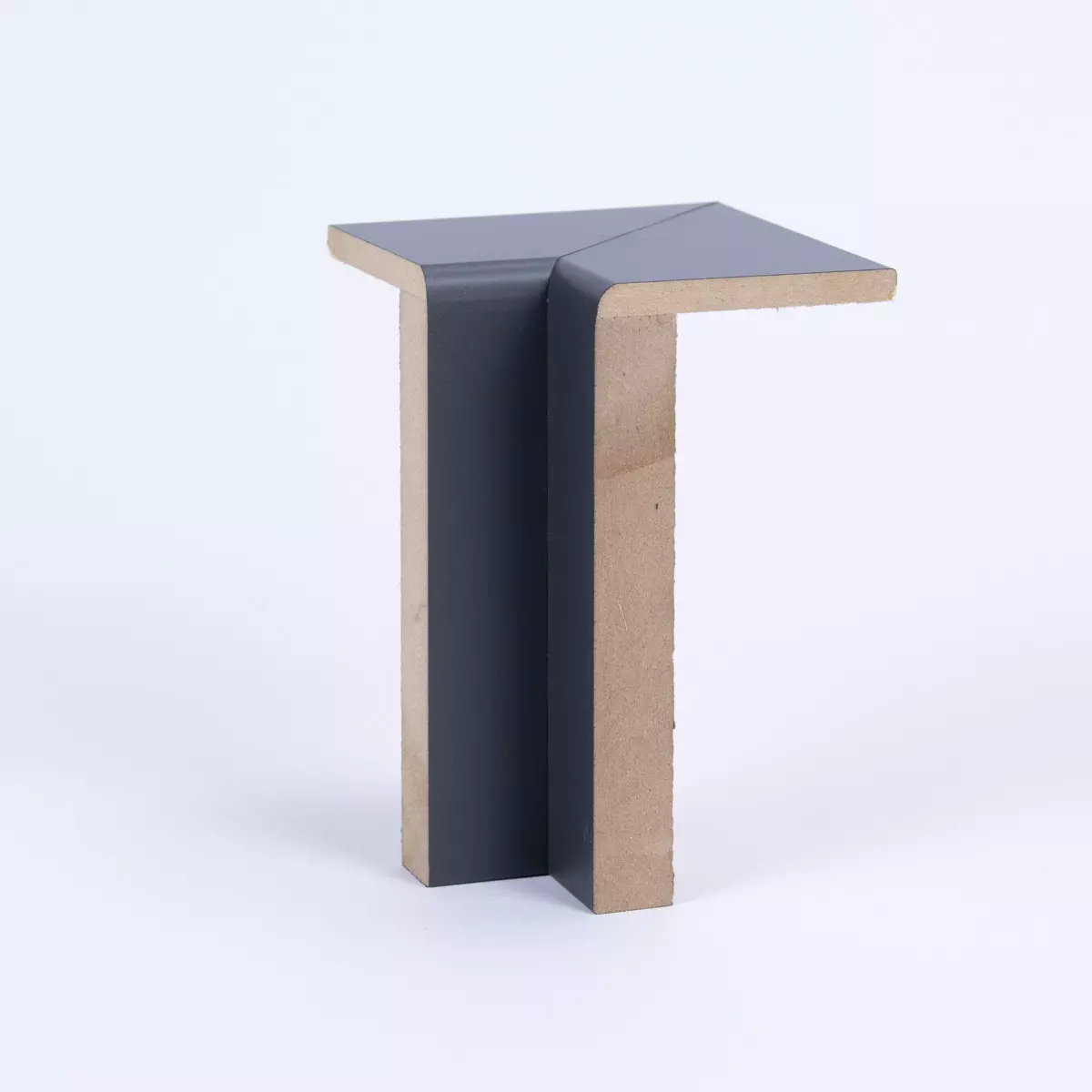 Innenecke für Heizungsrohrverkleidung 120 mm Grau/Anthrazit