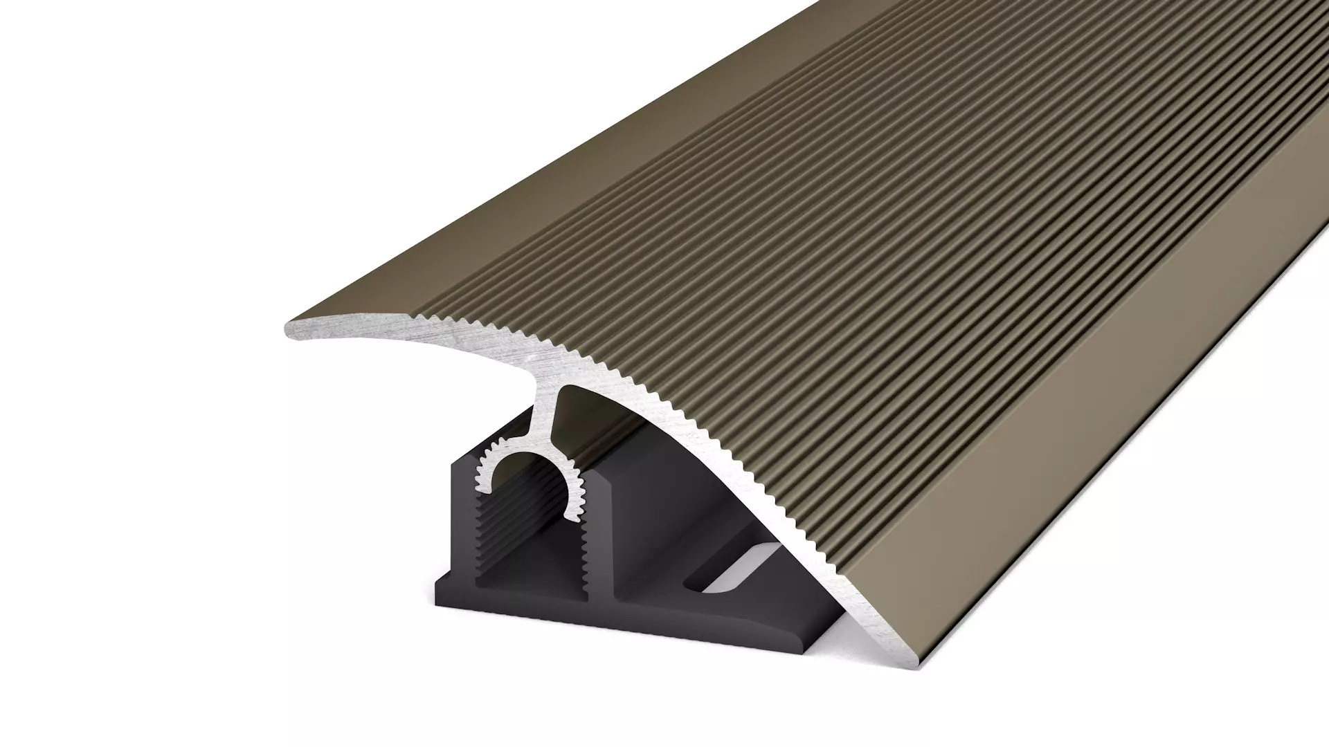 Anpassungsprofil PS 300 Edelstahl matt - 0,90 m