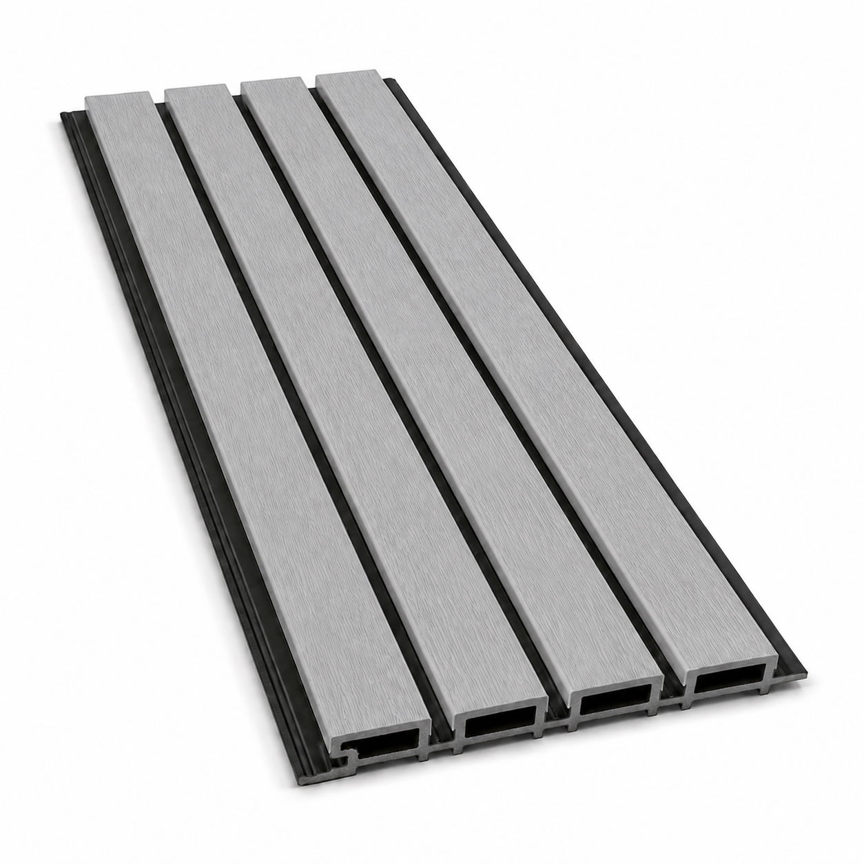 Outdoor WPC Wall Panel - Gray