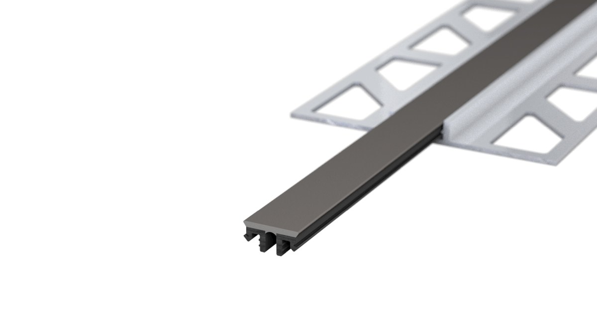 DilaTec 778 Expansion joint strips for 2-4mm coverings - Dark grey 3m