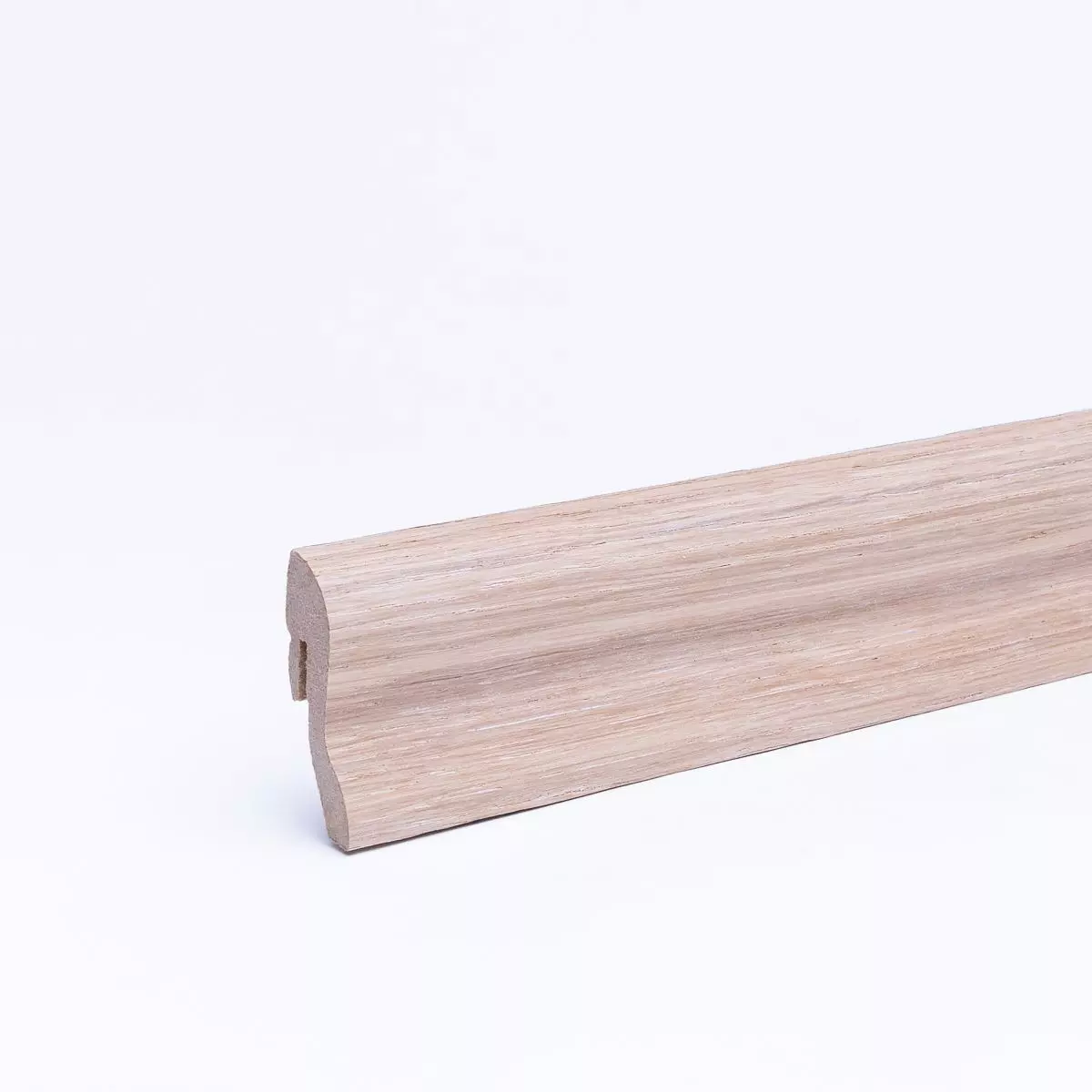 Furnier-Sockelleiste 40 mm Eiche hell geölt