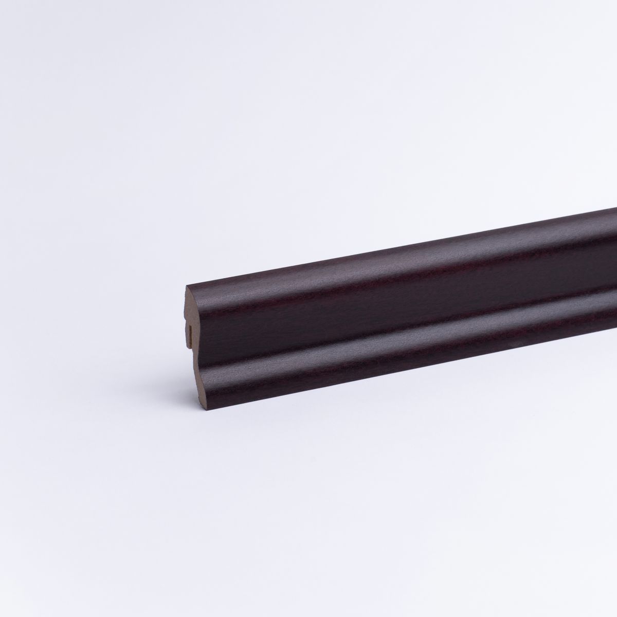 Sockelleiste mit Holzoptik 40mm Mahagoni