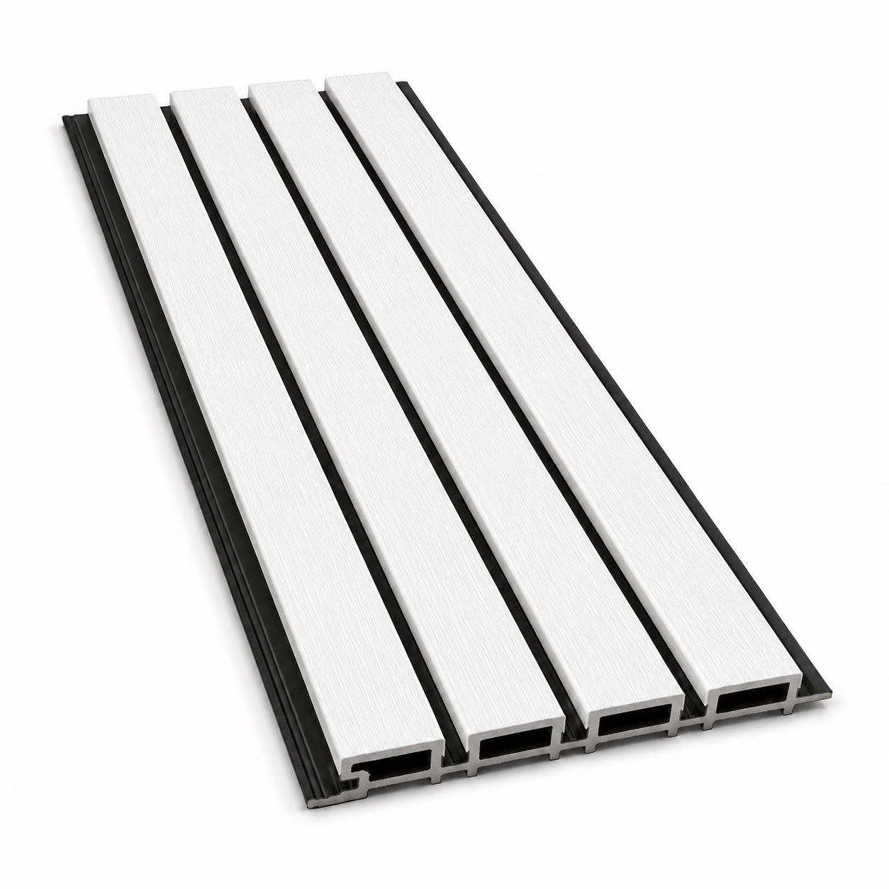 Outdoor WPC Wall Panel - White