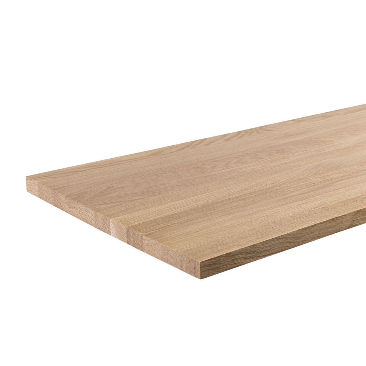 Solid wood table top in thickness 40 mm natural oak Solid wood table top in thickness 40 mm natural oak